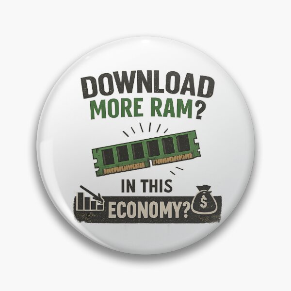 Item preview, Download More RAM? In This Economy? - Ram Price Meme designed and sold by TyxShop.