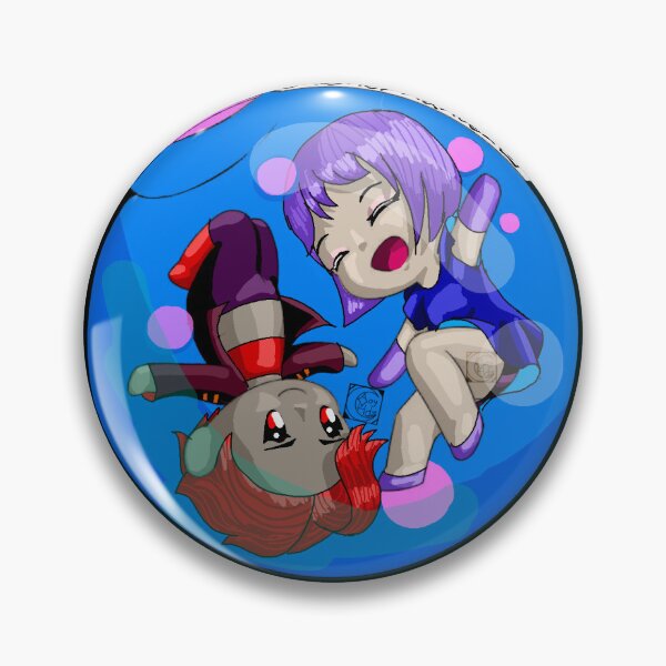Item preview, Akane and Edrielle in a bottle (Dark) designed and sold by AoyHernandez.