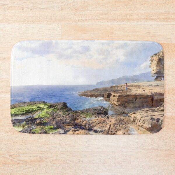Item preview, Muckross Head Muckross Kilcar Watercolor Co Donegal designed and sold by OliDesigns.