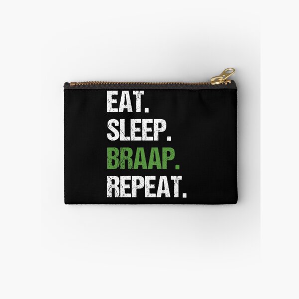 Item preview, Eat Sleep Braap Repeat Funny Motocross Dirt Bike designed and sold by JRRTs.