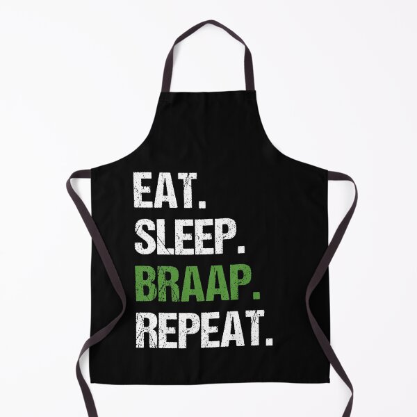 Item preview, Eat Sleep Braap Repeat Funny Motocross Dirt Bike designed and sold by JRRTs.