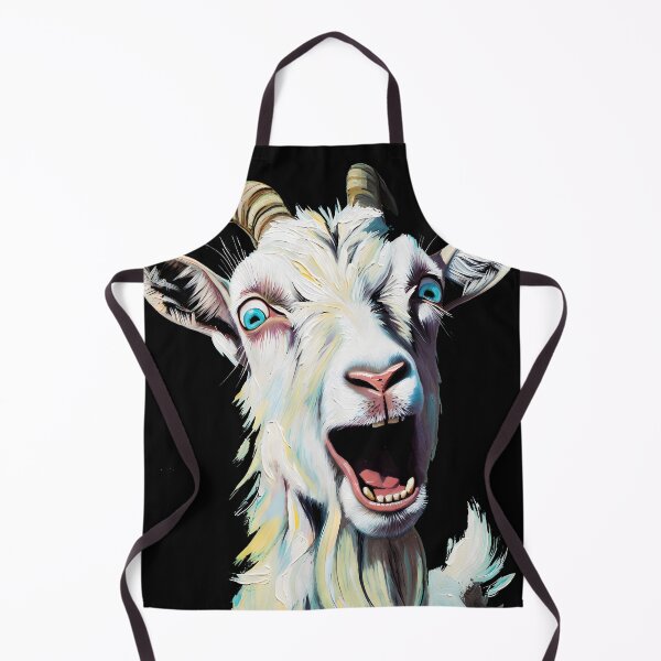Item preview, Joyful goat illustration designed and sold by Rostislav Bouda.