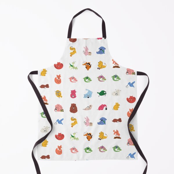 Item preview, all animals and coffee designed and sold by delicate-pov.