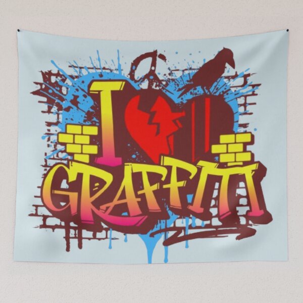 Item preview, Urban graffiti tag style illustration designed and sold by WAKYSHOP.
