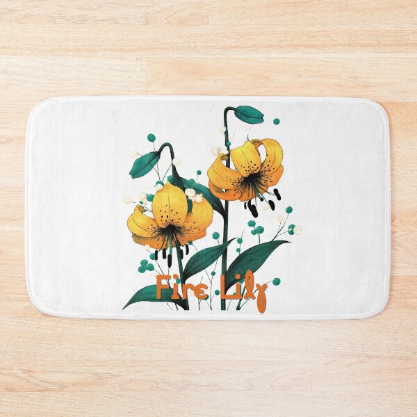 Item preview, Fiery Bloom: Bold Elegance of the Fire Lily designed and sold by ForeverPrintsOK.