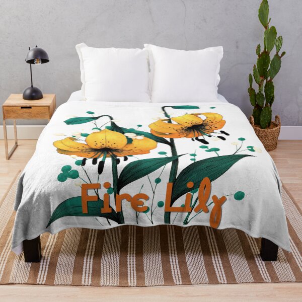 Item preview, Fiery Bloom: Bold Elegance of the Fire Lily designed and sold by ForeverPrintsOK.