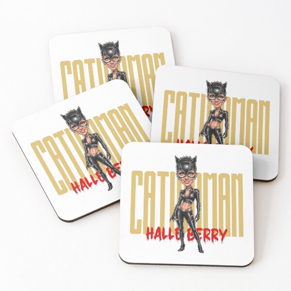 Item preview, Halle Berry's hilarious catwoman caricature designed and sold by vectorlove.