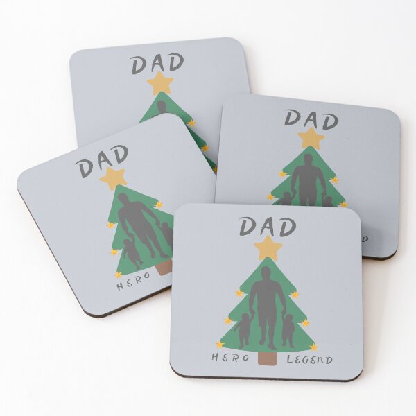 Item preview, Christmass Dad hero legend family love fatherhood design designed and sold by Logiprint.