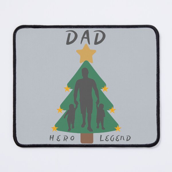 Item preview, Christmass Dad hero legend family love fatherhood design designed and sold by Logiprint.