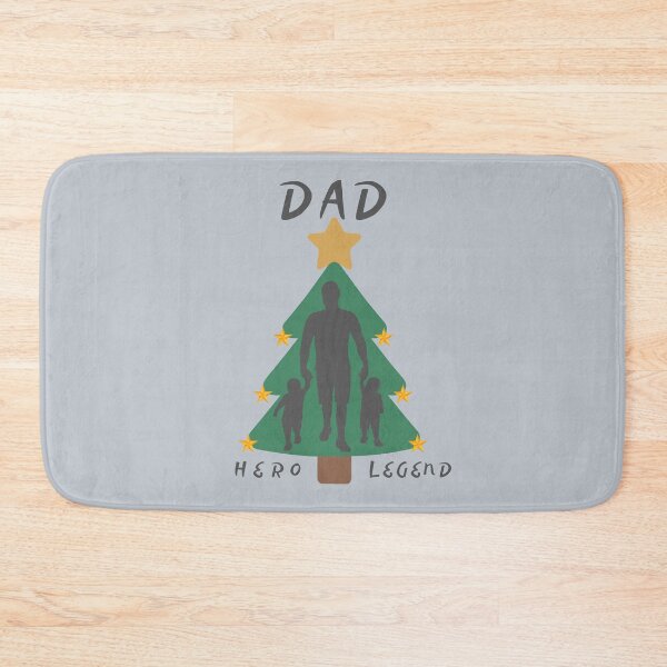 Item preview, Christmass Dad hero legend family love fatherhood design designed and sold by Logiprint.