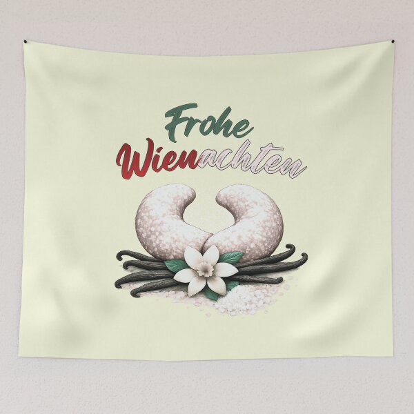 Item preview, Frohe Wienachten with Vanillekipferl designed and sold by mycreastyle.