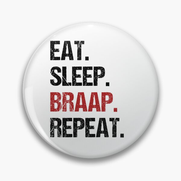 Artikelvorschau, Eat Sleep Braap Repeat Lustiges Motocross-Dirt-Bike entworfen und verkauft von JRRTs.