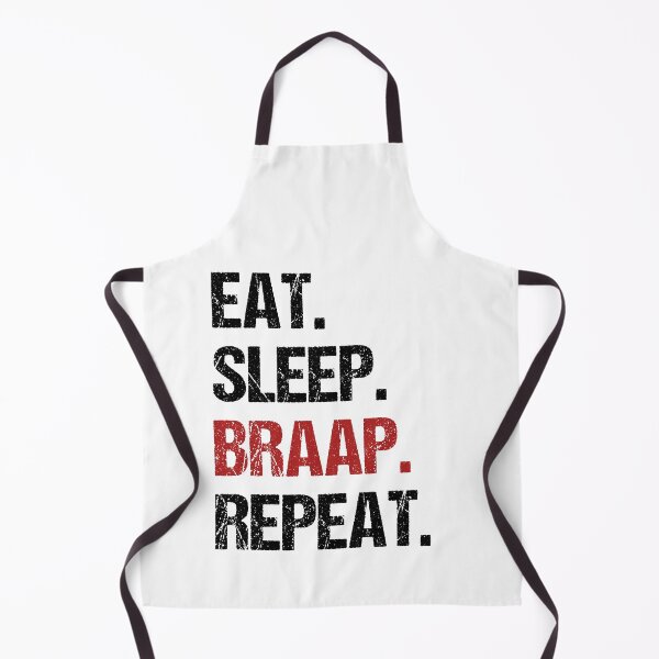 Item preview, Eat Sleep Braap Repeat Funny Motocross Dirt Bike designed and sold by JRRTs.