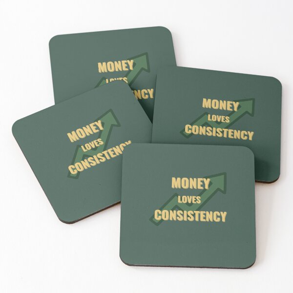 Item preview, MONEY LOVES CONSISTENCY | FINANCIAL GROWTH MOTIVATION designed and sold by Feyi123.