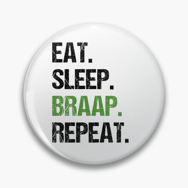 Artikelvorschau, Eat Sleep Braap Repeat Lustiges Motocross-Dirt-Bike entworfen und verkauft von JRRTs.