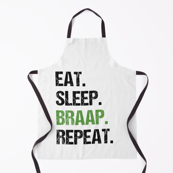 Item preview, Eat Sleep Braap Repeat Funny Motocross Dirt Bike designed and sold by JRRTs.