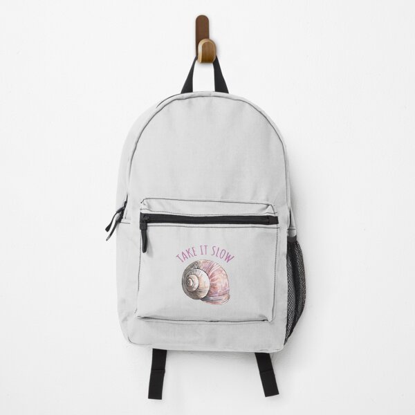 Item preview, Take it slow - watercolor snail - live slowly designed and sold by AquarellChill.