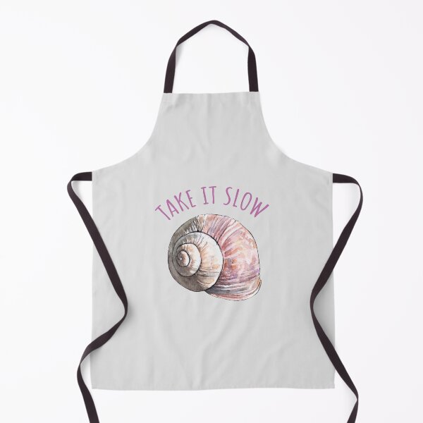 Item preview, Take it slow - watercolor snail - live slowly designed and sold by AquarellChill.