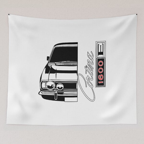 Item preview, Cortina Mk2 1600E designed and sold by SketchMyRide.