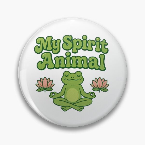 Item preview, Mi animal espiritual: Rana meditando, diseño de loto designed and sold by H2Vibes.