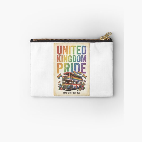 Item preview, Retro UK Pride Poster – Love Wins Bus Edition ?️‍? designed and sold by Tily360.