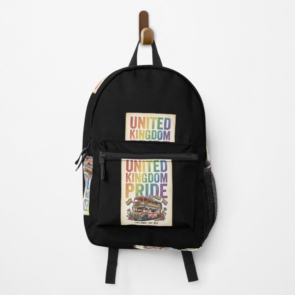 Item preview, Retro UK Pride Poster – Love Wins Bus Edition ?️? designed and sold by Tily360.