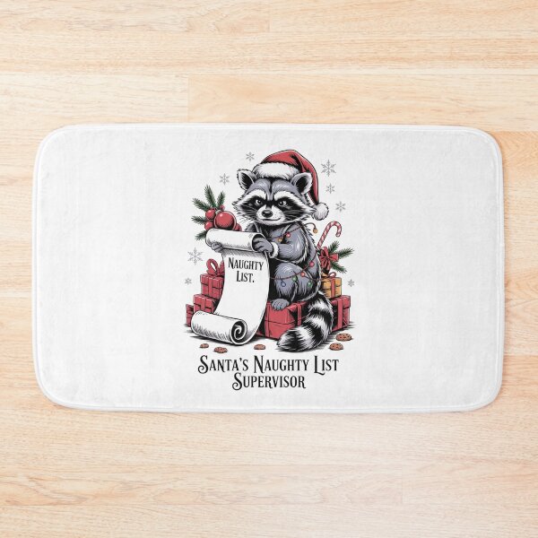Item preview, Santa’s Naughty List Supervisor designed and sold by Qwibbo.