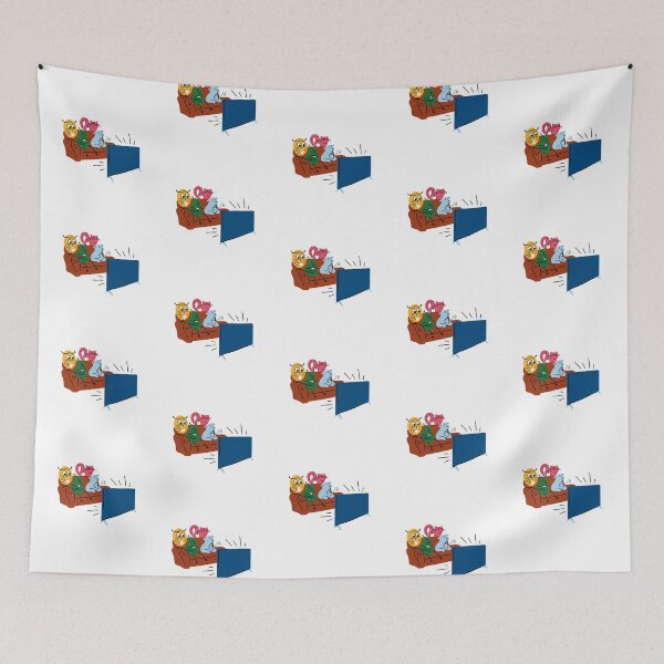 Item preview, family tv and coffee  designed and sold by delicate-pov.