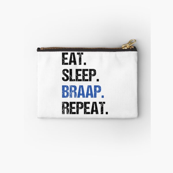 Item preview, Eat Sleep Braap Repeat Funny Motocross Dirt Bike designed and sold by JRRTs.