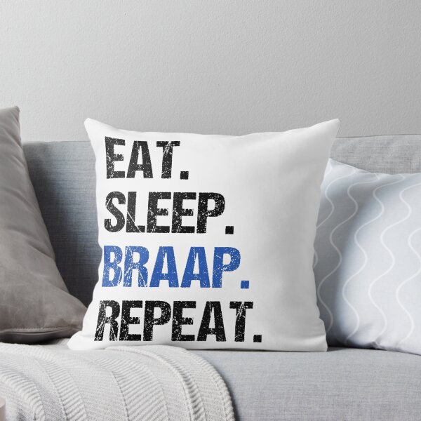 Item preview, Eat Sleep Braap Repeat Funny Motocross Dirt Bike designed and sold by JRRTs.
