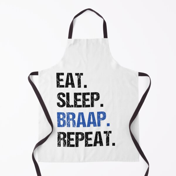 Item preview, Eat Sleep Braap Repeat Funny Motocross Dirt Bike designed and sold by JRRTs.