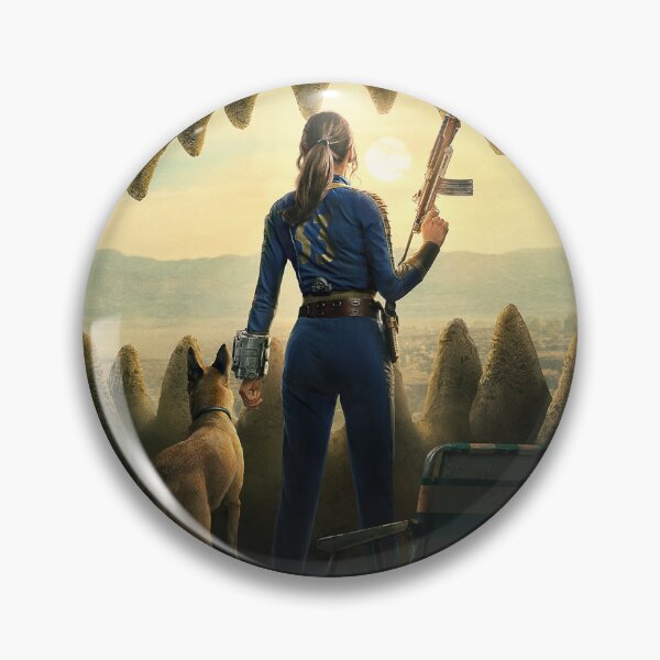 Item preview, Fallout Tv Show Sticker, Prints, Pin, Acrylic Block designed and sold by xybiit.