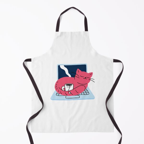 Item preview, careless cat and coffee  designed and sold by delicate-pov.