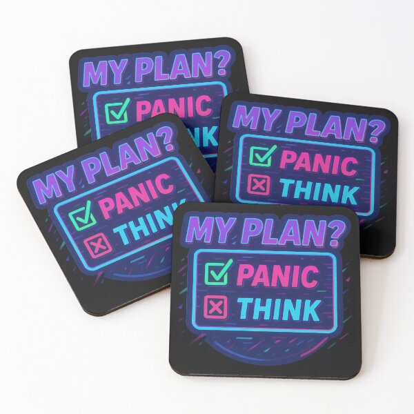 Item preview, My Plan, Panic designed and sold by DivinelyAligned8.