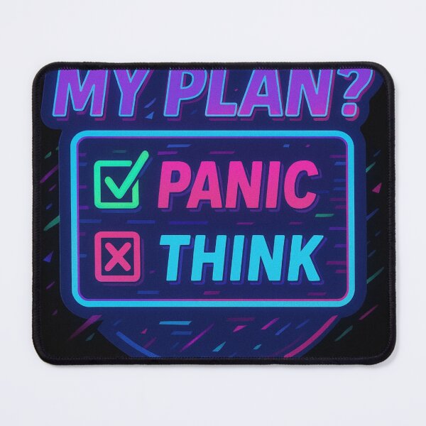 Item preview, My Plan, Panic designed and sold by DivinelyAligned8.