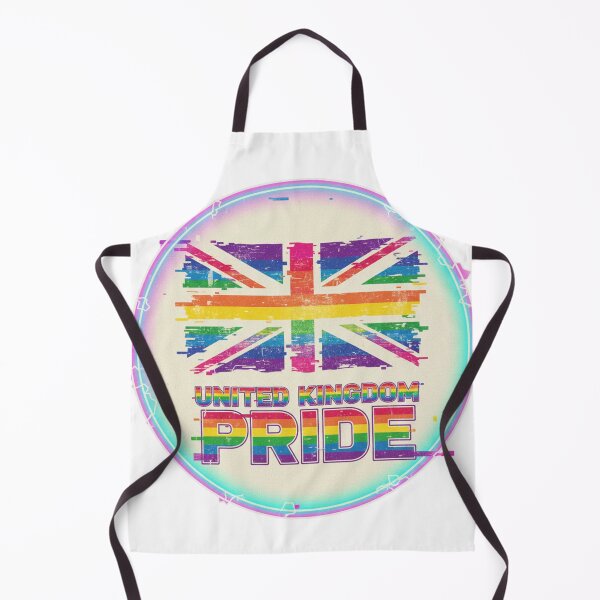 Item preview, Retro UK Pride Poster – Distressed Union Jack Glitchcore Edition designed and sold by Tily360.