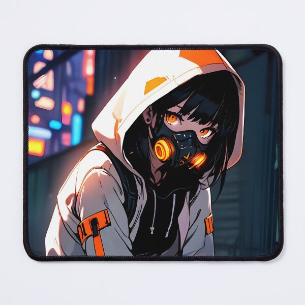 Item preview, ZERO: Low Squat Tactical Pose | Cute Cyberpunk Anime Girl designed and sold by Sytrics.