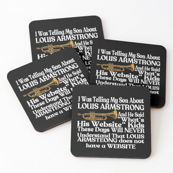 Item preview, I Was Telling My Son About Louis Armstrong designed and sold by Mohamed Orav.