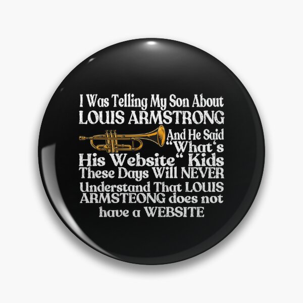 Item preview, I Was Telling My Son About Louis Armstrong designed and sold by Mohamed Orav.