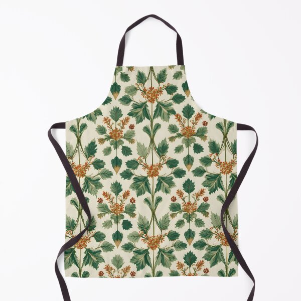 Item preview, Vintage Mistletoe Botanical Christmas Pattern designed and sold by Amplify-n-Co.