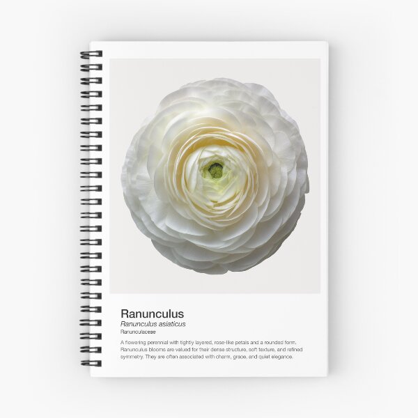 Item preview, Ranunculus - Botanical Portrait designed and sold by BTNYBayCo.
