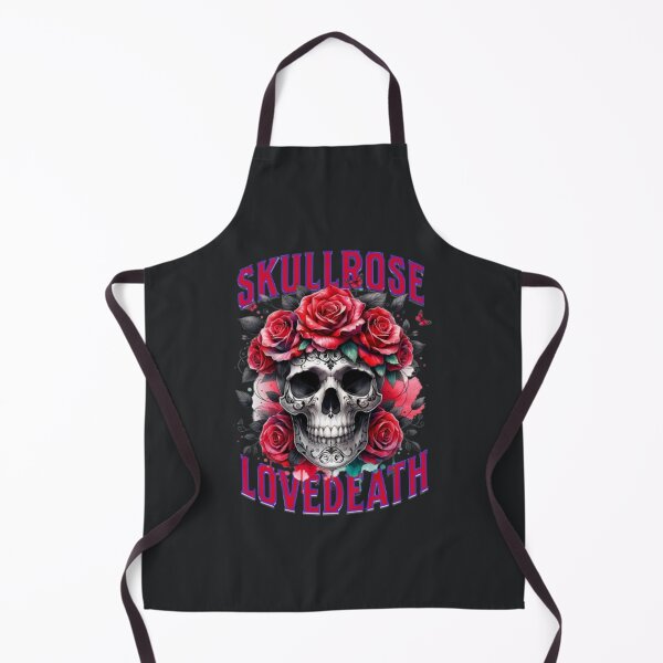 Item preview, SkullRose LoveDeath Art designed and sold by WAKYSHOP.