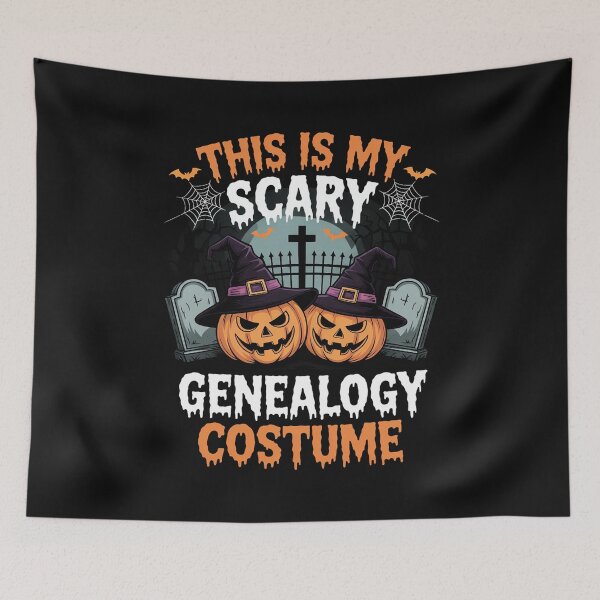 Item preview, Halloween, Scary Genealogy, Halloween Costume, Family Tree, Genealogy Lover, Spooky Design, Halloween Celebration, Ghostly Ancestors, Genealogy Gift, October 31 designed and sold by nicomitchell.