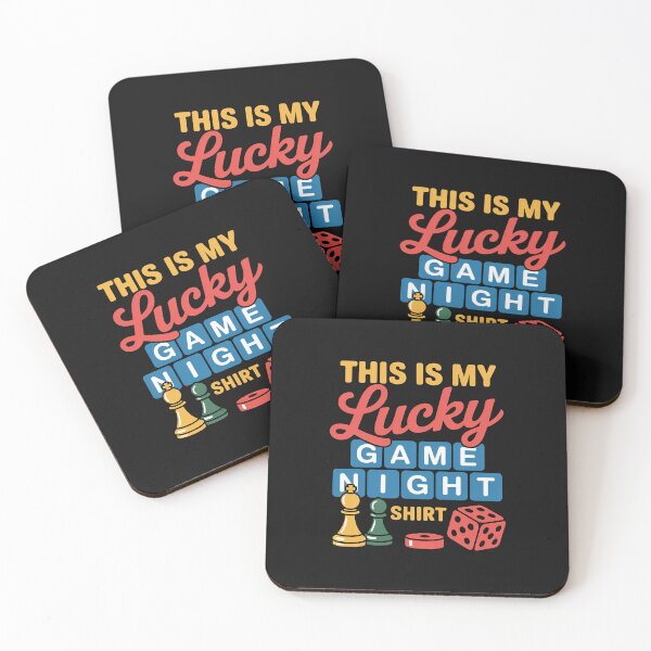 Item preview, This Is My Lucky Game Night Tabletop Board Game designed and sold by nicomitchell.