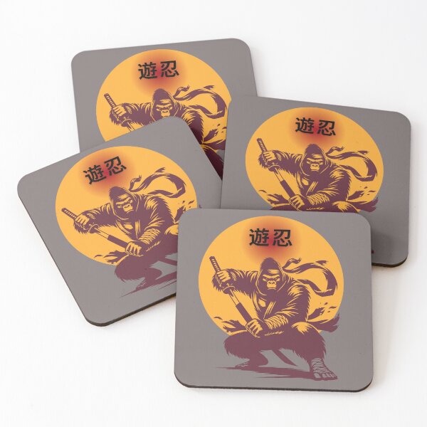 Item preview, Wild Gorilla Ninja Master designed and sold by Szpaku desart .