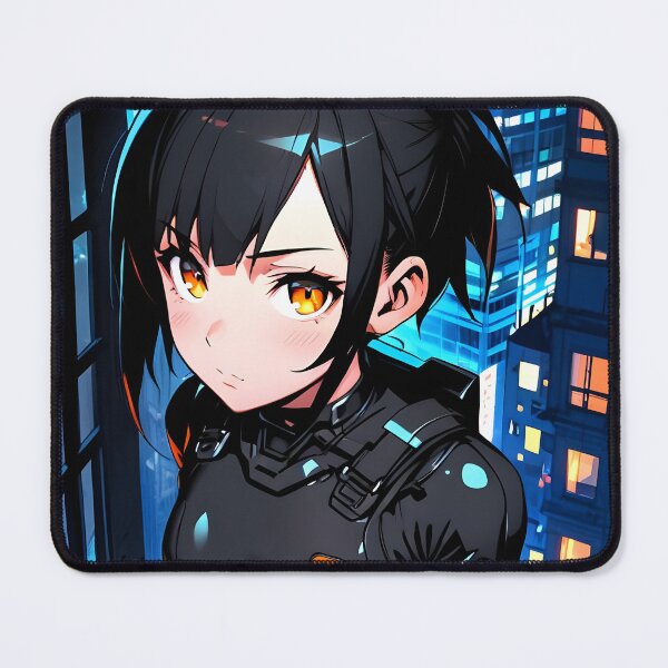 Item preview, ZERO: High Angle View Sleek Suit | Cute Cyberpunk Anime Girl designed and sold by Sytrics.