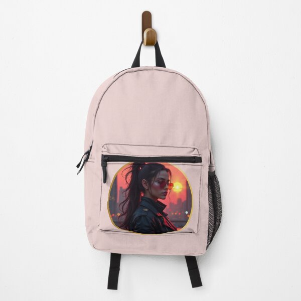 Item preview, Red Sky - Inner Light - City Glow at Dusk designed and sold by PriyaMagic.