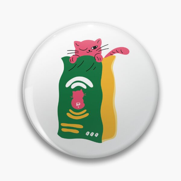 Item preview, careless cat in coffee  designed and sold by delicate-pov.