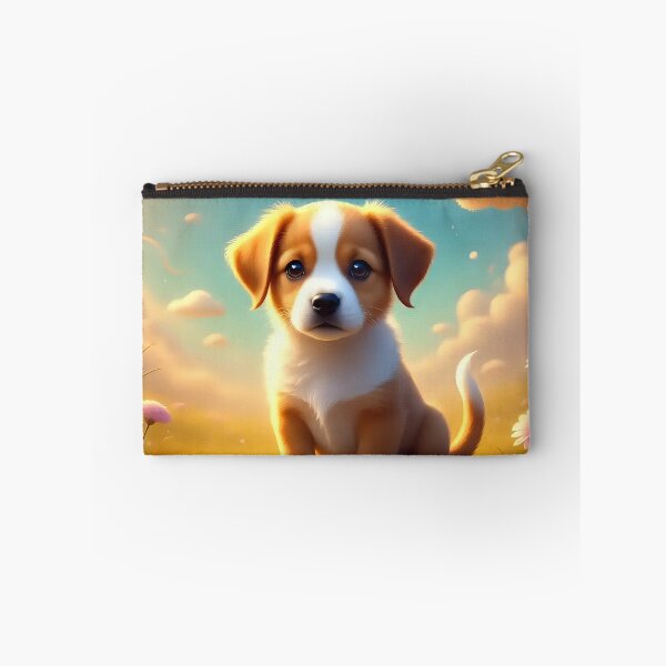 Item preview, Puppy dog playing in a field.  designed and sold by Nomad-Maynard.