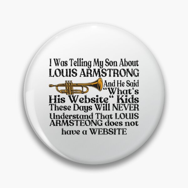 Item preview, I Was Telling My Son About Louis Armstrong designed and sold by Mohamed Orav.